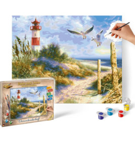 MNZ - Dünenlandschaft mit Leuchtturm