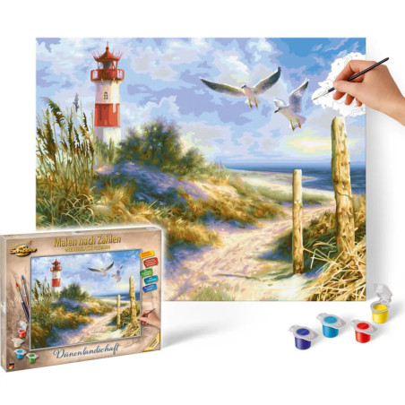 MNZ - Dünenlandschaft mit Leuchtturm