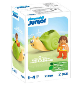 PLAYMOBIL 71699 Junior: Schaukelschnecke mit Rasselfunktion