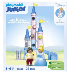 PLAYMOBIL 71457 1.2.3 & Disney: Cinderellas Schloss