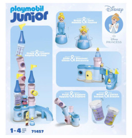 PLAYMOBIL 71457 1.2.3 & Disney: Cinderellas Schloss