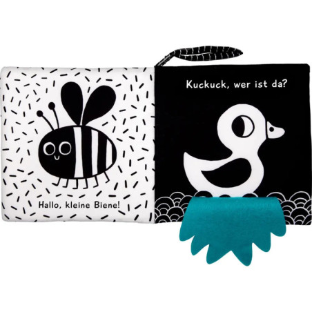 Kuschelweiches Kontrastbuch Kuckuck kl. Käfer