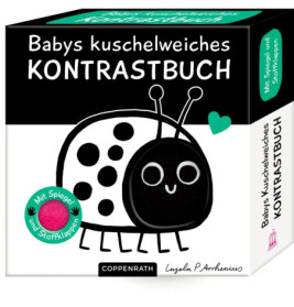 Kuschelweiches Kontrastbuch Kuckuck kl. Käfer