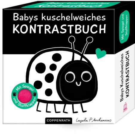 Kuschelweiches Kontrastbuch Kuckuck kl. Käfer