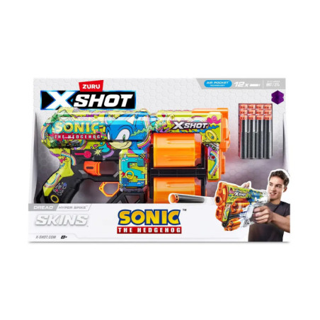 XSHOT - Skins Blaster Dread Sonic + Darts