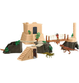 schleich®  DINOSAURS 42656 Dino Tempel-Eroberung Mega-Set