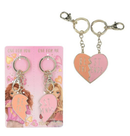 TOPModel Schlüsselanhänger Set Herz BFF