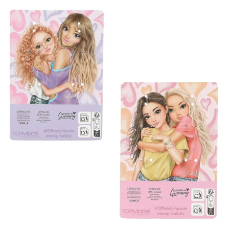 TOPModel Schlüsselanhänger Set Herz BFF