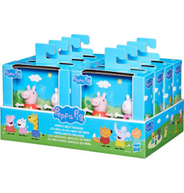 Peppa Pig Best Friends Spielfiguren in bunter Box mit Charakteren aus der Serie.