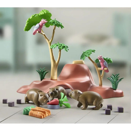 Wombat Unterschlupf