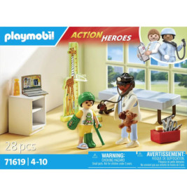 PLAYMOBIL 71619 Kinderarzt mit Teddybär