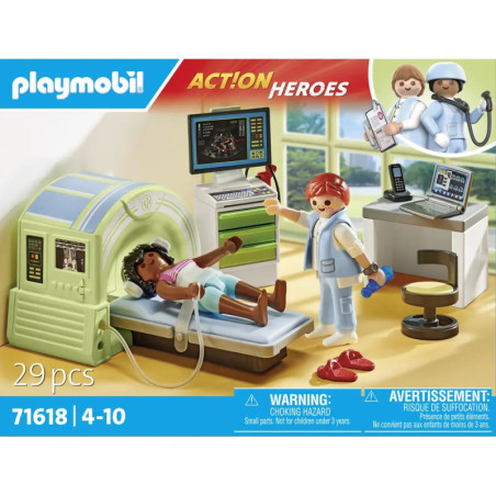 PLAYMOBIL 71618 MRT mit Patient