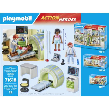 PLAYMOBIL 71618 MRT mit Patient