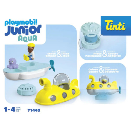 1.2.3 AQUA & Tinti: Buntes U-Boot