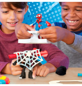 PD SPIDERMAN LAUNCH AND SLICE BATTLE