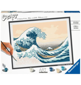 Ravensburger 23690 Malen nach Zahlen ART Collection: The Great Wave (Hokusai) Malen nach Zahlen Seri