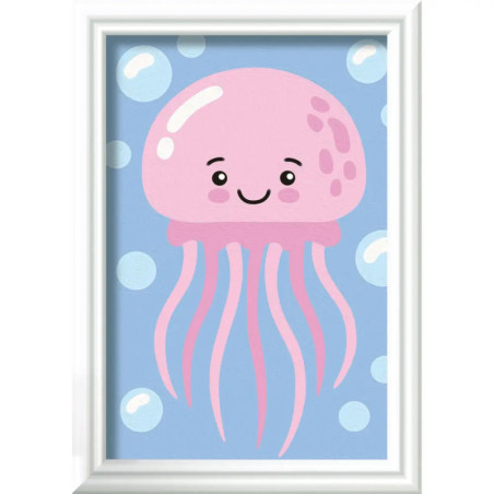 Ravensburger 23948 Malen nach Zahlen Fröhliche Qualle Malen nach Zahlen Serie F Ravensburger 23948 Malen nach Zahlen Fröhliche Qualle Malen nach Zahlen Serie F