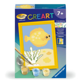 Ravensburger 23952 Malen nach Zahlen Fröhlicher Fisch Malen nach Zahlen Serie F