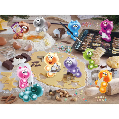 Ravensburger 12000725 Puzzle Gelinis Weihnachtsbäckerei 1500 Teile