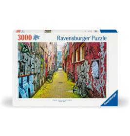 Ravensburger 12000807 Puzzle Street Art in Amsterdam 3000 Teile