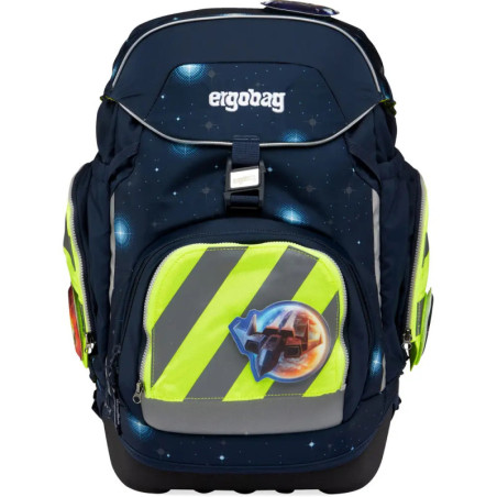 ergobag Fluo-Zip Set mit Reflektorstreifen Gelb