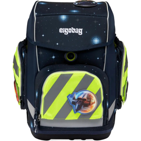 ergobag Fluo-Zip Set mit Reflektorstreifen Gelb