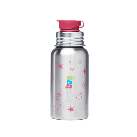 ergobag Edelstahl-Trinkflasche Prinzessin