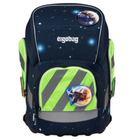 ergobag Fluo-Zip Set mit Reflektorstreifen Grün