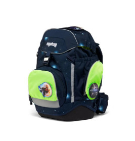 ergobag Fluo-Zip Set mit Reflektorstreifen Grün