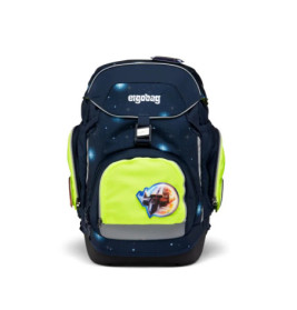 ergobag Fluo-Zip Set mit Reflektorstreifen Grün