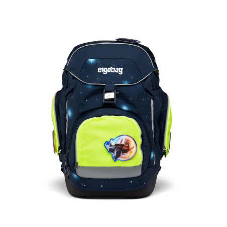 ergobag Fluo-Zip Set mit Reflektorstreifen Grün