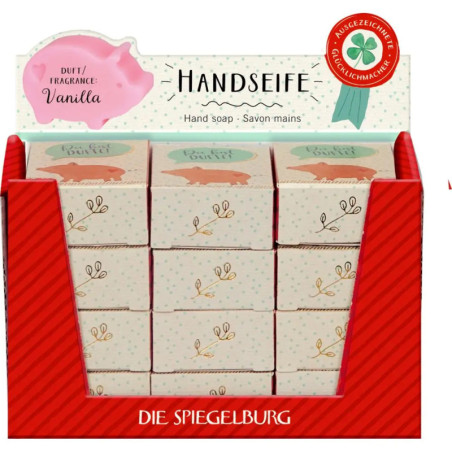 Kleine Handseife Schwein - Viel Glück