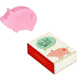 Kleine Handseife Schwein - Viel Glück