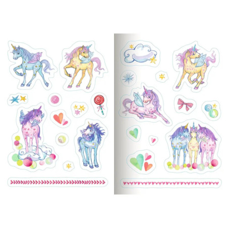 Sticker - Einhorn-Paradies