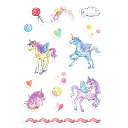 Sticker - Einhorn-Paradies