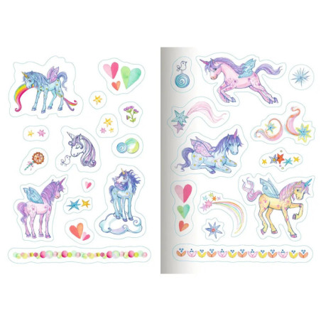 Sticker - Einhorn-Paradies