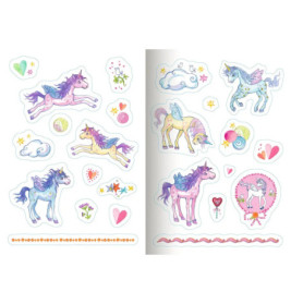 Sticker - Einhorn-Paradies