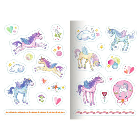 Sticker - Einhorn-Paradies