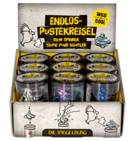 Endlos-Pustekreisel - Wild+Cool, sortiert (1 Stück)