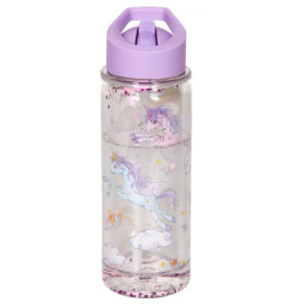 Glitzer-Trinkflasche (ca.0,3 l) - Einhorn