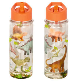 Glitzer-Trinkflasche (ca.0,3 l) - Dino F