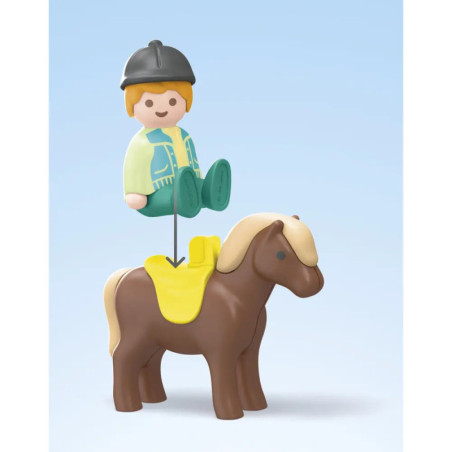 PLAYMOBIL 71656 1.2.3: Bauernhof-Abenteuer mit Traktor, Anhänger und tierischen Freunden PLAYMOBIL 71656 1.2.3: Bauernhof-Abenteuer mit Traktor, Anhänger und tierischen Freunden