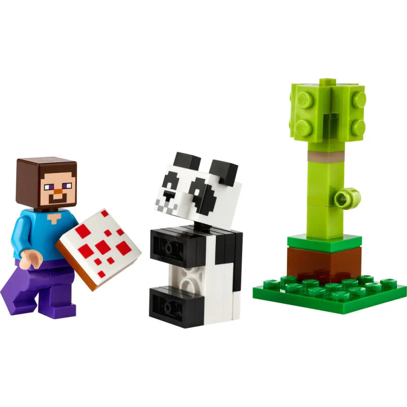 LEGO Minecraft 30672 Steve mit Baby-Panda