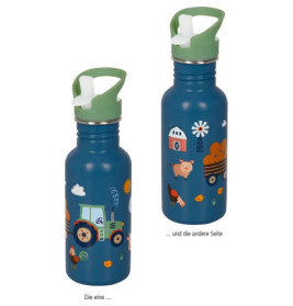 Edelstahlflasche Traktor Ed.2 (0,5 l) - Wenn ich mal gr. bin