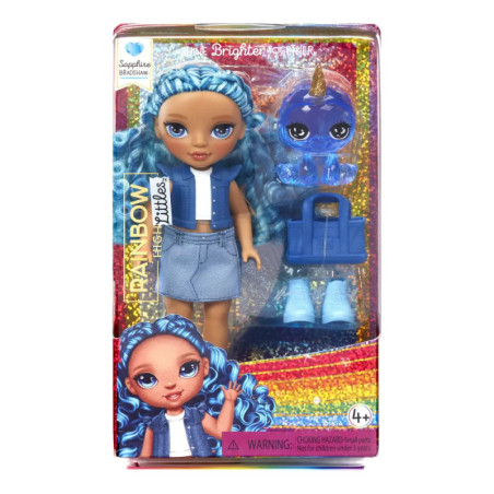 Rainbow High Littles Dolls- Sapphire (Blue)