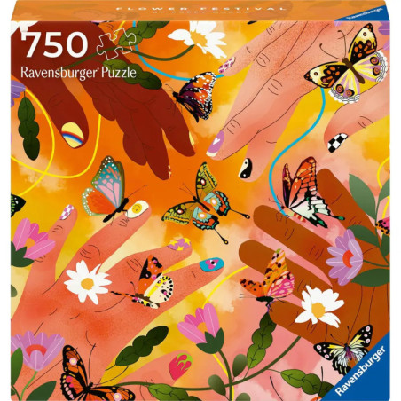 Ravensburger 12001200 Puzzle Flower Festival  750 Teile