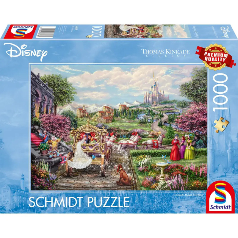 PU1000T.Kinkade Disney, Cinderella Happily Ever After