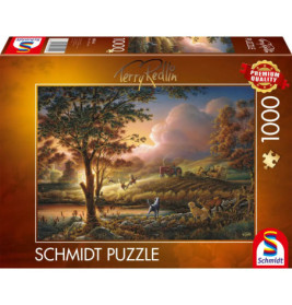 PU1000T.T.Redlin Sonnengold über reifen Feldern