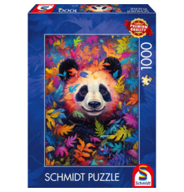 PU1000T.Pandabär im Regenbogenwald
