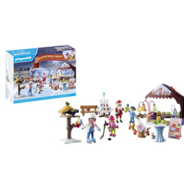 PLAYMOBIL 71472 Adventskalender: Ausflug auf den Weihnachtsmarkt